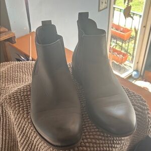 Men's Black Chelsea  slip on Boots